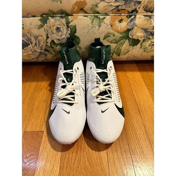 Nike Vapor Edge Pro 360 2 Mid Mens Football Cleats Green  FJ1581-130 Size 14 - Picture 3 of 6